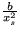 $\frac {b}{x_s^2} $